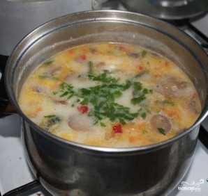 Сырный суп с овощами - фото шаг 3