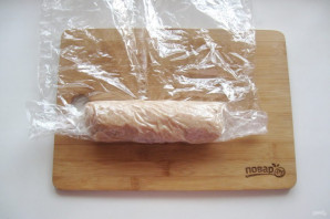Домашняя колбаса в пакете - фото шаг 8