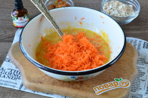 Диетическое морковное печенье - фото шаг 4