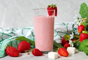 Клубника с кефиром - фото шаг 8