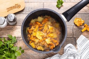 Крем-суп из лисичек - фото шаг 8