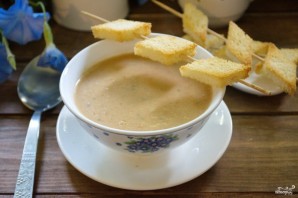 Суп с запеченными баклажанами - фото шаг 7