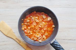 Паста с сельдереем и томатами - фото шаг 8