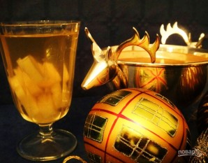 Алкогольный коктейль с ананасами и шампанским - фото шаг 4
