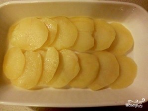 Картофельная запеканка с тыквой постная - фото шаг 2