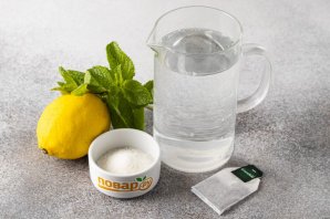 Лимонад из зеленого чая с мятой - фото шаг 1