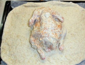 Курица в тесте в духовке   - фото шаг 5
