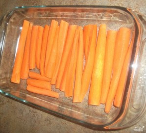 Морковь в фольге - фото шаг 3