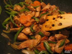 Курица по-китайски в кисло-сладком соусе - фото шаг 9