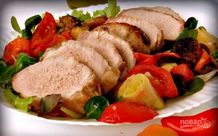 Свинина с овощами в духовке - фото шаг 6