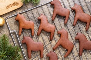 Имбирные пряники на Новый год Лошади - фото шаг 13