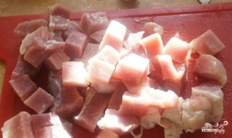 Рагу со свининой в духовке - фото шаг 1