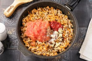 Лазанья, приготовленная в аэрогриле - фото шаг 7