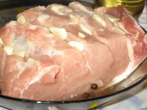 Рецепт свинины в фольге - фото шаг 2