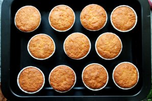 Морковные кексики - фото шаг 9