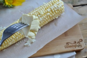 Запеченная молодая кукуруза - фото шаг 3