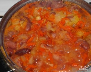  Красная фасоль в томатном соусе - фото шаг 5