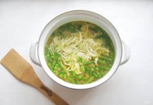 Овощной суп с сырными шариками - фото шаг 7