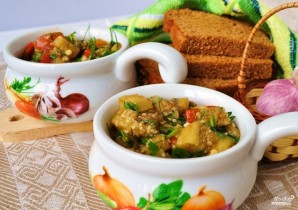 Армянский салат из печеных овощей - фото шаг 4
