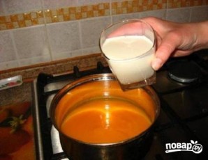 Тыквенный суп со сливками - фото шаг 5