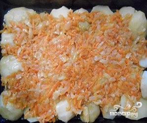 Запеканка картофельная с сушеными грибами - фото шаг 2