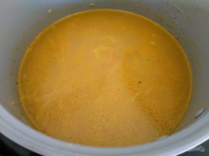 Овощной суп с льняными клёцками - фото шаг 5