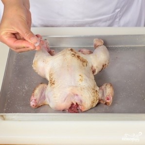 Фаршированный цыпленок - фото шаг 1
