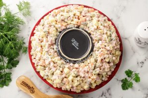 Салат "Пасхальный венок" - фото шаг 9