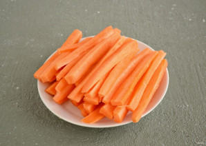 Морковные палочки - фото шаг 2
