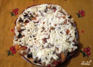 Пицца на батоне на сковороде - фото шаг 10