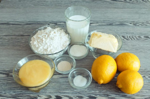 Татарский пирог с лимоном - фото шаг 1