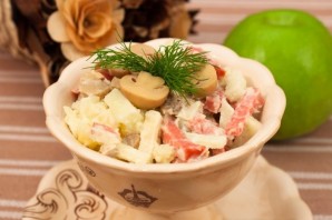 Салат из картофеля и грибов - фото шаг 5