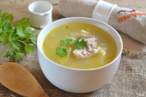 Куриный суп с вермишелью - фото шаг 7