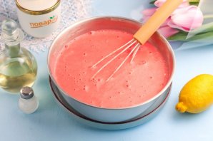 Блинный торт "Роза" - фото шаг 6