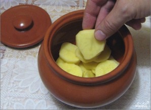 Картофель в горшочках в духовке - фото шаг 5