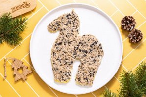 Вегетарианский салат в виде лошади - фото шаг 9