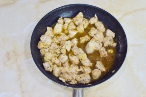 Спагетти с курицей в апельсиновом соусе - фото шаг 7