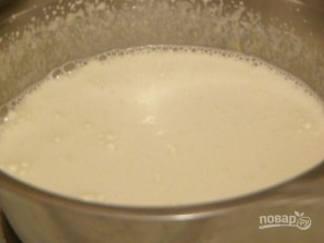 Манник классический на молоке - фото шаг 2