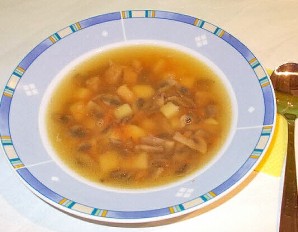 Суп грибной с мясом - фото шаг 8