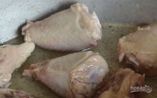 Овощное рагу с курицей и кабачками - фото шаг 1