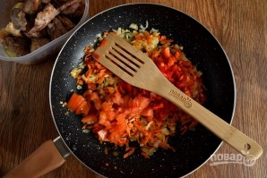 Курица с рисом и овощами по-каталонски - фото шаг 4