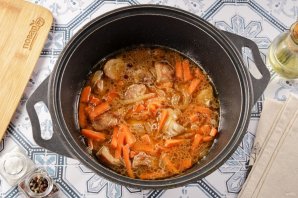 Плов из свинины в казане - фото шаг 8