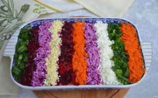 Салат "Радуга" - фото шаг 11