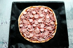 Пицца "Солянка" - фото шаг 8