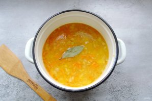 Гороховый суп с куриными желудками - фото шаг 8