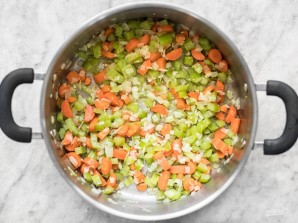 Вегетарианский суп из фасоли - фото шаг 3