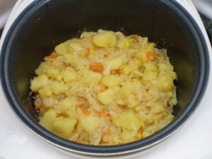 Картофельное рагу с овощами - фото шаг 7