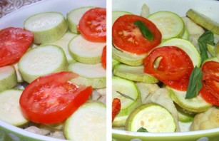Овощи, запеченные под соусом - фото шаг 1