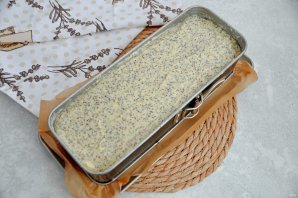 Апельсиновый кекс с маком