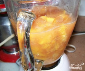 Персиковый витаминный напиток - фото шаг 4
